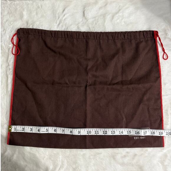 y2k COACH Brown Dust Bag - Picture 3 of 4